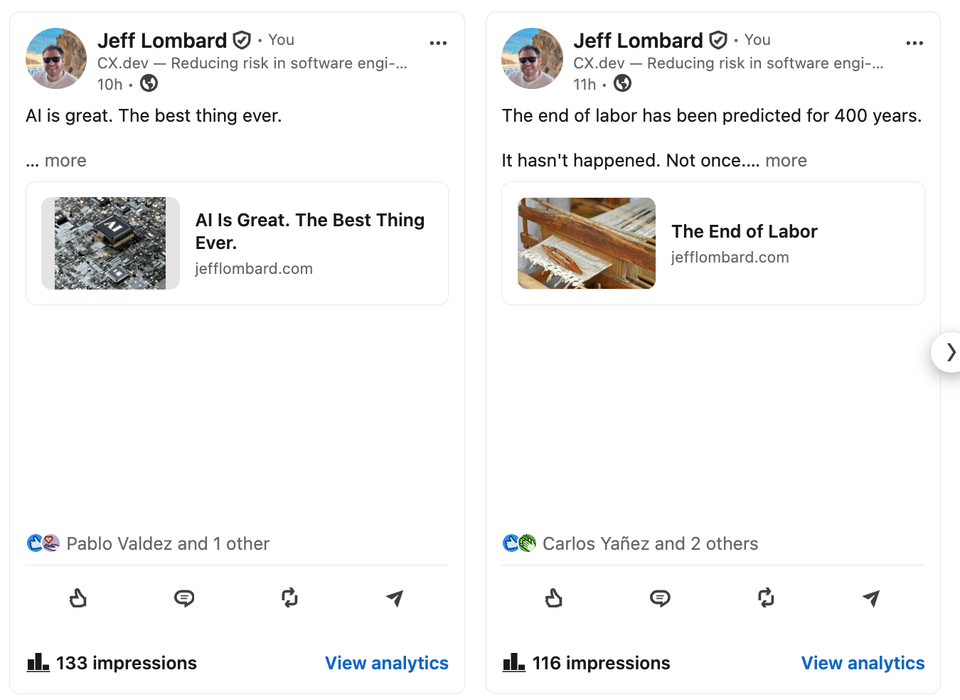 Does LinkedIn Push AI Content or Has Everyone Lost Their Damned Minds?